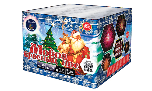  Батарея салютов Мороз Красный Нос  в Усть-Илимск