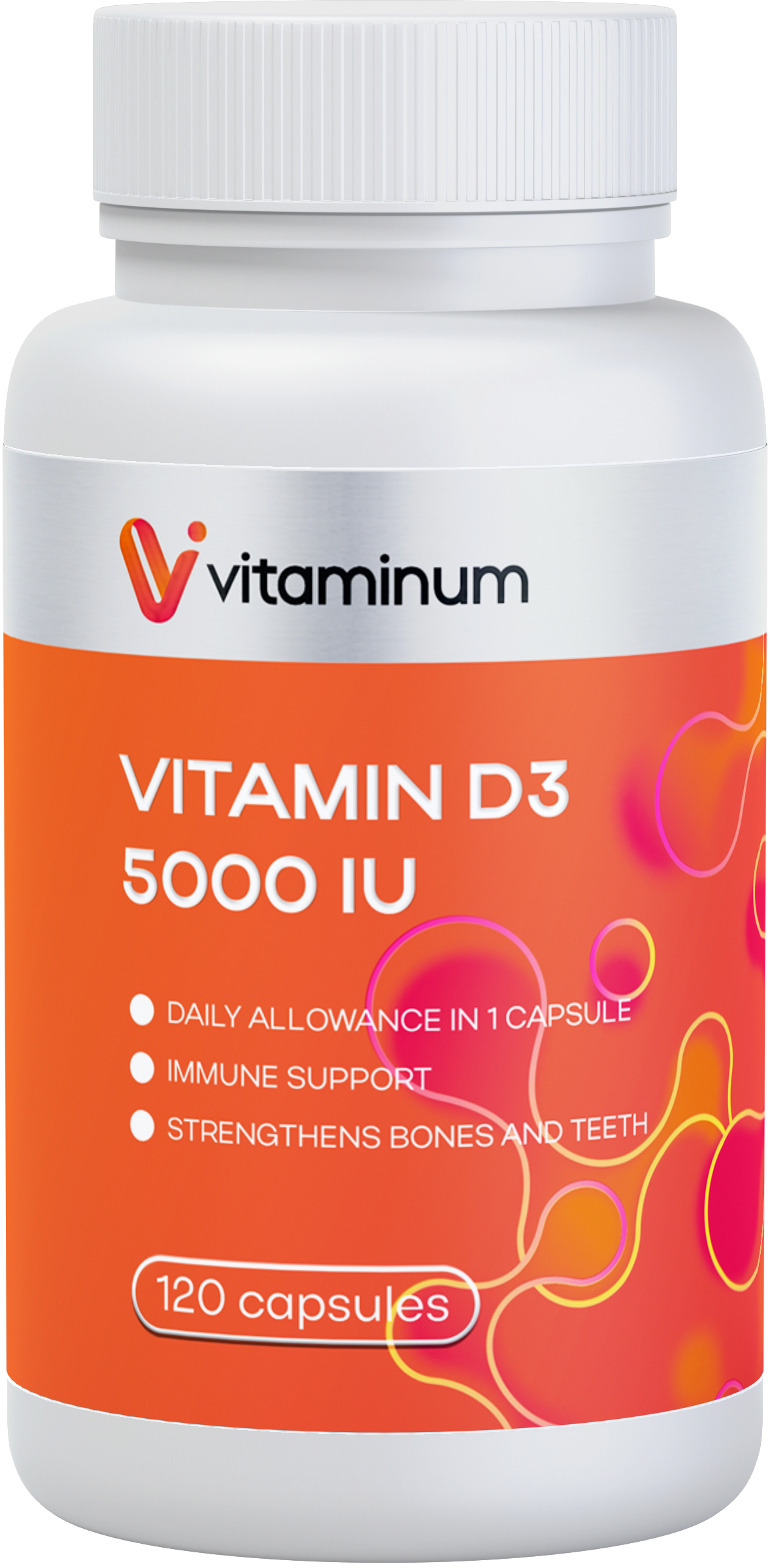  Vitaminum ВИТАМИН Д3 (5000 МЕ) 120 капсул 260 мг  в Усть-Илимск